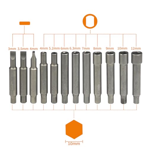 43PCS Steering Hub Suspension Shock Absorber Strut Nut Removal Tool Socket Set - size: 43pcs