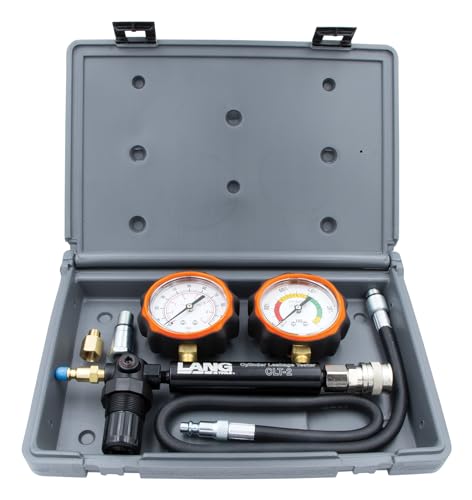 Lang Tools CLT-2 100 PSI Cylinder Leakage Tester with 2 Gauges, One Size