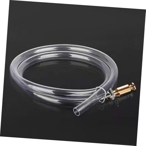 Siphon Pump Hose Kit for Liquid Transfer Durable Oil Siphon Hose with Connector Clamp Switch for Automotive Fuel and Water Transfer