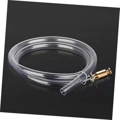 Siphon Pump Hose Kit for Liquid Transfer Durable Oil Siphon Hose with Connector Clamp Switch for Automotive Fuel and Water Transfer