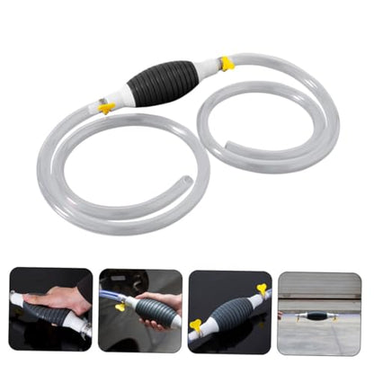 Cabilock Hand Fuel Transfer Pump Kit Manual Gas Siphon Hose for Automotive Fuel and Liquid Transfer Suitable for Cars and Trucks High Flow Rate Oil Pump