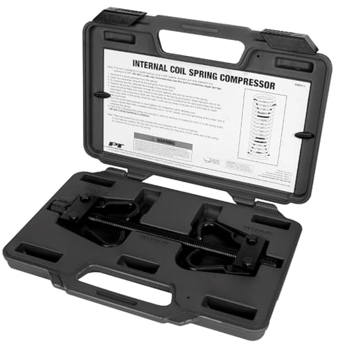 JEGS Internal Coil Spring Compressor | 12in.Rod | 8.250 Inch to 14 Inch Jaw Opening Range | 1 Compressor Per Package