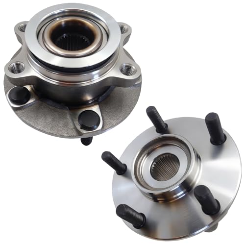 513298 Front Wheel Bearing Hub Assembly for Nissan Sentra 2007-2012, Rogue 2008-2013, Rogue Select 2014-2015 (2PCS) - size: 513298