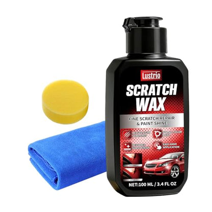 Car Scratch Remover for Cars – Buffer Free Paint Scratch Repair, Clear Coat Safe – Use with Microfiber Cloth or Applicator Sponge – Removes Minor Scratches & Swirl Marks-3.4oz