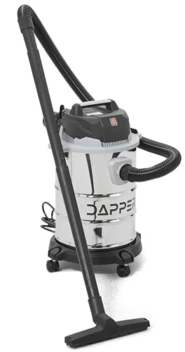 Dapper Supply 6 Gallon 3.0 Peak HP Wet/Dry Vacuum, Stainless Steel Tank, 3 in 1 Function Portable Shop Vacuum with Attachments, Ideal for Jobsite, Garage & Workshop. - size: 6 Gal