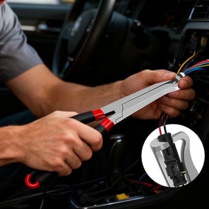 PPZ Electrical Disconnect Pliers Kit 3Pcs,37960,37980,13120,Automotive Electrical Terminal Connector Separator Removal Tool, Electric System Repair Tools,Electrical Connector Removal Tool - color: Black 3 Pcs
