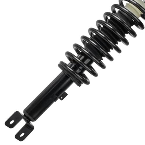 Detroit Axle - Rear Struts for 1999-2000 Chrysler Cirrus Dodge Stratus Plymouth Breeze, w/Coil Spring Replacement Suspension Quick Install Ready Shocks Assembly - size: 171311 x2/PAIR