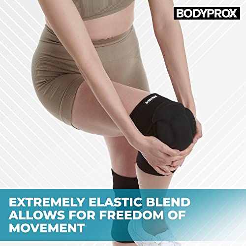 Bodyprox Protective Knee Pads, Thick Sponge Anti-slip, Collision Avoidance Knee Sleeve - size: Small/Medium
