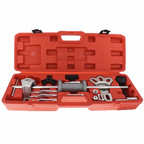 GXYWADY 9-Way Slide Hammer Puller Assembly Front Wheel Rear Axle Dent Shaft Hub Bearing Remover Kit