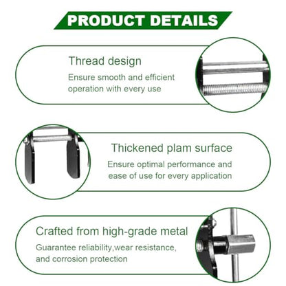 Brake Caliper Compression Tool, Disc Brake Pad Installation Spreader, Heavy Caliper Piston Spreader Tool, Universal Disassembly Tool for Brake Piston, Fits Most Car SUV Truck