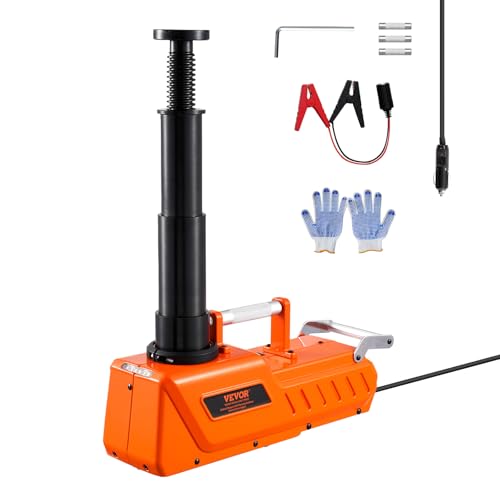 VEVOR Electric Car Jack, 15 Ton Hydraulic Jack Lift, Hydraulic Lifting Range 7.9-20.5 inch Portable Jack kit for Sedan, SUV, Truck