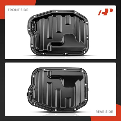 A-Premium Lower Engine Oil Pan Sump with Drain Plug & Gasket | Compatible with Nissan Altima 2002-2006 2.5L, Sentra 2002-2006 2.5L, Reliable Oil Storage, Perfect Seal
