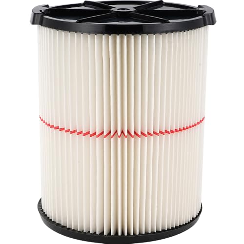 1pk HEPA Filter Replacement for Craftsman CMXEVBE17590 CMXEVBE17594 CMXEVBE17595 CMXEVBE17155 CMXEVBE17925 CMXEVBE17596 CMXEVBE17584 CMXEVBE17656 Wet Dry Shop Vacuum, Fits 6/9/10/12/16/20 Gallon Model