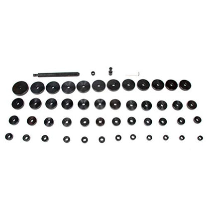 SCITOO 52-in-1 Custom Bushing Driver Tool Set,Transmission Wheel Axle Bearing Race Seal Installer Remover,Bush Removal Puller Bearing Press Tool Kit