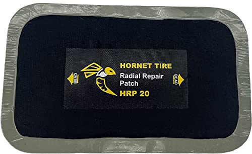 Reinforced Heavy Duty Radial Tire Repair Patches HRP-20 (5"x3") - size: 5"x3"
