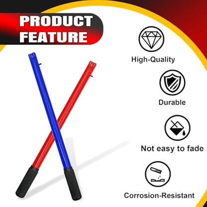 2 Ton Horizontal Hydraulic Jack Handle - Floor Jack Hydraulic Bottle Big Red Vertical Car Handle Replacement Use for Car Jack Accessories
