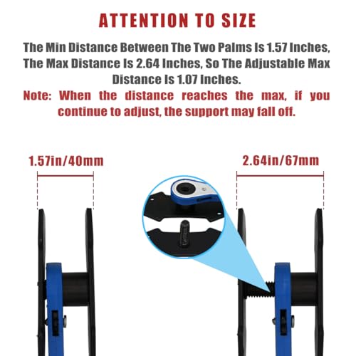 Brake Tools, Brake Caliper Tool, Brake Caliper Compression Tool | Caliper Piston Compressor Tool with 360 Degree Swing Ratchets, Brake Caliper Press Tool with Brake Caliper Hooks, Blue - color: blue