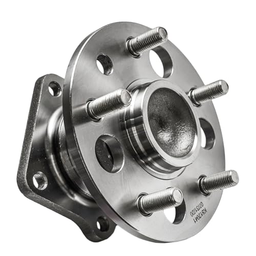 Detroit Axle - Pair Rear Wheel Hub and Bearing Assembly for Toyota Sienna 1998 1999 2000 2001 2002 2003 5 Lugs w/ABS - style: 512041 x2/Pair