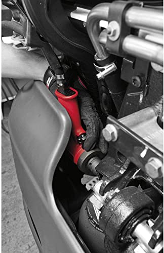 Chicago Pneumatic CP7732 1/2 Inch Air Impact Wrench, Steel Front Cover, Aluminum Body, Jumbo Hammer, One-Hand Operation, Max Torque Output 450 ft-lbs / 610 Nm, 9000 RPM - size: 1/2-Inch Drive