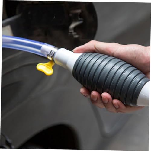 Cabilock Portable Gas Siphon Pump Kit for Fuel Transfer Manual with Hose for Automotive Use Durable Construction Easy Operation for Cars Trucks