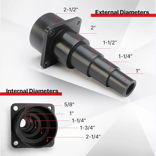 Shop Vac 90687 Universal Tool Adapter, 2PCS