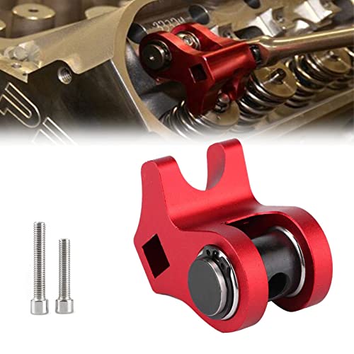 Ls Valve Spring Installation Tool Aluminum Valve Spring Compressor Tool for LS2 LS1 Style Valve Spring Installation (Red) - color: Red