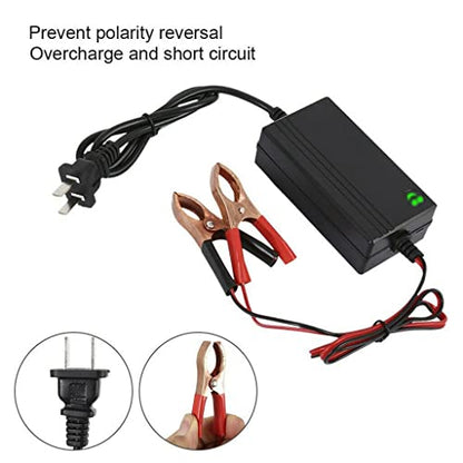 Car Battery Maintainer Charger 12V Portable Trickle Boat Motorcycle Plug