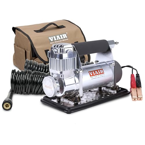 VIAIR 400P RV 12-Volt(12v) Automatic Portable Compressor Kit, RV Tire Inflator/Pump, For Class C Motorhomes, 150 PSI 40047 - style: Original Portable