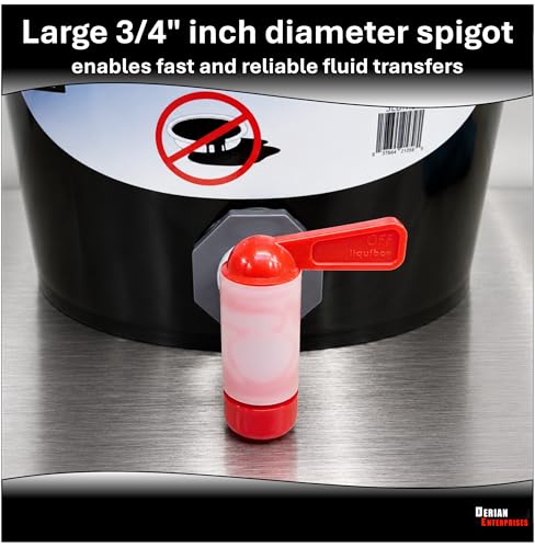 Spill-Less DrainMate™ 14 Quart Oil Drain Pan/Container - Made in USA
