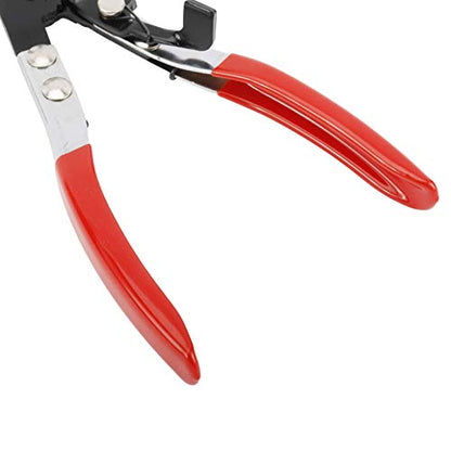 Auto Vehicle Tools Hose Clamp ClipTools,45° Angle Flat Belt Hose Clamp Pliers, Use in narrow locations for Car Coolant Fuel Oil Water Pipe Repair Tools (45° Angle-Bent Pliers) - style: 45° Angle-Bent Pliers