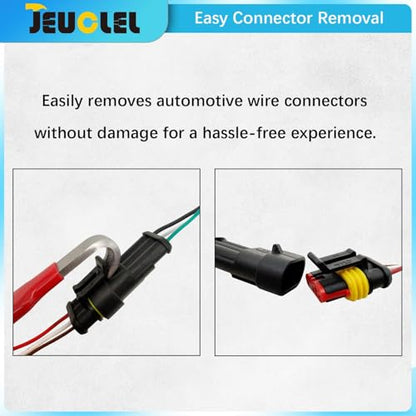 Automotive Electrical Terminal Connector Separator Removal Tool | Universal, Electrical Connector Remover, Separator Tool, Automotive - size: 1Pcs（Red）