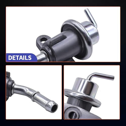 HiSport 16740-MBW-J32 Fuel Injection Pressure Regulator Compatible with Honda CBR600F4i 2001, 2002, 2003, 2004, 2005, 2006 - size: HSFPRBW532