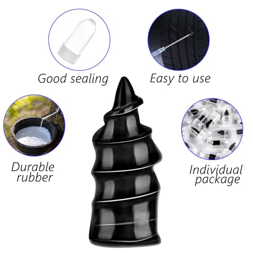 NACHLYNN 50 Pcs Tire Repair Nails Self-Tapping Rubber Screw Tool Self-Service Tire Repair Plugs Nail for Car Motorcycle Truck