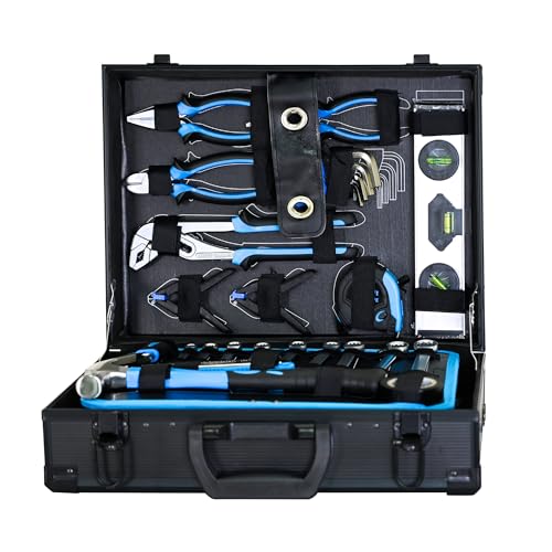 247pc Home Repair Tool Kit - General Home & Auto Tool Set - size: 247pcs- Black&Blue