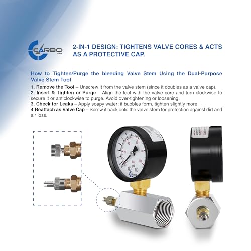 Gas Test Pressure Gauge 30 Pound, 30 PSI / 200 kPa, 3/4” FNPT Connection, Brass Valve, Chrome Plated Steel Body Assembly. - size: 3/4" FNPT 0-30 psi, style: Chrome Plated Steel