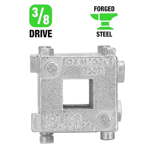 OEMTOOLS 25071 Rear Disc Brake Piston Tool, Rear Brake Caliper Compression Tool For Changing Disc Brake Pad And Caliper Service Tool For Rear Brake Piston Removal And Installation