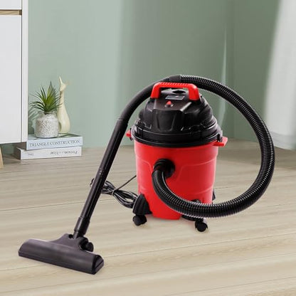 Wet/Dry Vacuum Cleaner, Portable Heavy-Duty Shop Vacuum 3 in 1 Function with Attachments for House, Heavy-Duty Portable Wet/Dry Vac Car Vacuum for Workshop, Jobsite, Garage and Home Cleaning