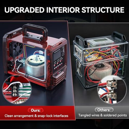 12V/24V Car Battery Charger Heavy Duty, 0-15A Automatic Battery Maintainer, Smart Trickle Charger with Repair, Auto Shutoffs, Winter Boost Mode, for Car Truck Lawn Mower AGM Deep Cycle