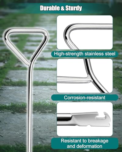 19” Spring Removal Tool Fits for Motorcycles Snowmobiles Dirt Bikes, Push/Pull Spring Tool - size: 19”