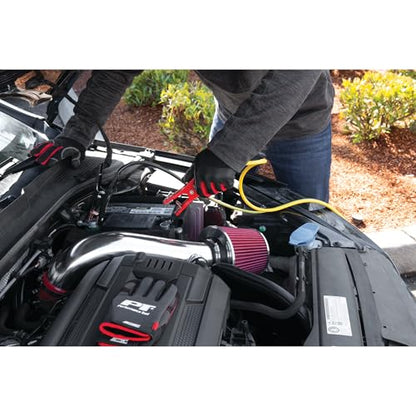 Performance Tool W1671 8GA x 12' (300 AMP) Jumper Cables - Heavy Duty Booster Cables with Copper-Clad Aluminum Wire for Cars, Trucks, and SUVs - style: 8GA x 12' (300 AMP)