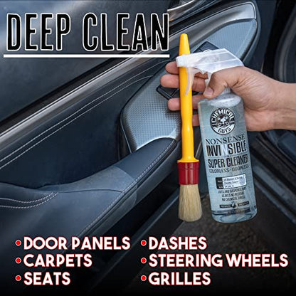 Chemical Guys Nonsense, Odorless Cleaner For Car Interior and Exterior All Purpose Cleaning Spray for Vinyl, Rubber, Plastic, Carpet, Upholstery, and Engine Bays Foaming Deep Cleaning Formula 16 oz - style: Nonsense 16 oz