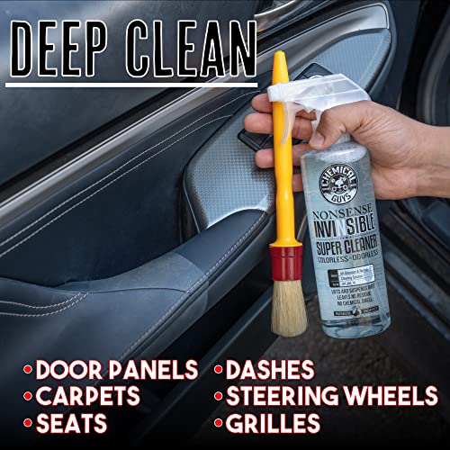 Chemical Guys Nonsense Colorless & Odorless All Surface Cleaner - Interior Cleaner, Safe for Vinyl, Rubber, Plastic, Carpet, and Upholstery, pH Balanced, Residue-Free, Unscented, 1 Gallon (128 fl oz) - style: Nonsense 128 oz