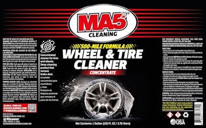 MA5X Wheel and Tire Cleaner | Concentrated, Brake Dust Remover | Rim Cleaner | Gallon Refill | Pack of 1 - size: Gallon (Pack of 1)