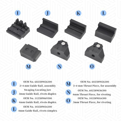 Engine Timing Chain Removal Installer Tool Kit, Camshaft Riveting Tool Kit, Compatible with Mercedes Benz M271 M272 M273 M274 M276 Chrysler Jeep, with Carrying Case & Gloves - size: for M271 M272 M273 M274 M276