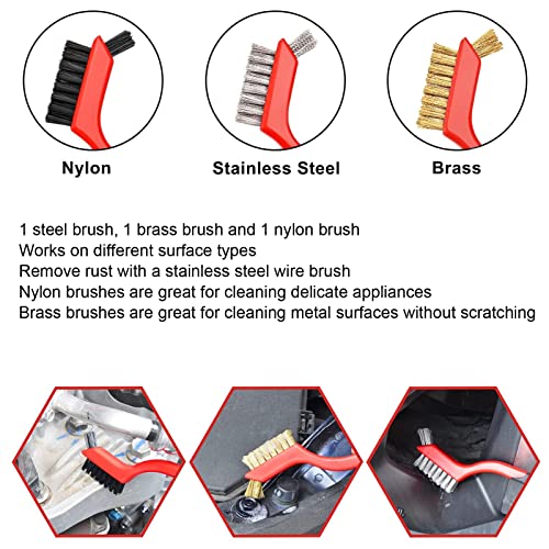 18pcs Car Wash Cleaning Tools Kit, Car Detailing Brush Set with Collapsible Bucket Wash Mitt, Tire Brush for Cleaning Automobile Interior, Exterior, Wheels, Dashboard, Leather, Air Vents
