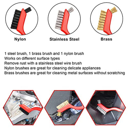 18pcs Car Wash Cleaning Tools Kit, Car Detailing Brush Set with Collapsible Bucket Wash Mitt, Tire Brush for Cleaning Automobile Interior, Exterior, Wheels, Dashboard, Leather, Air Vents
