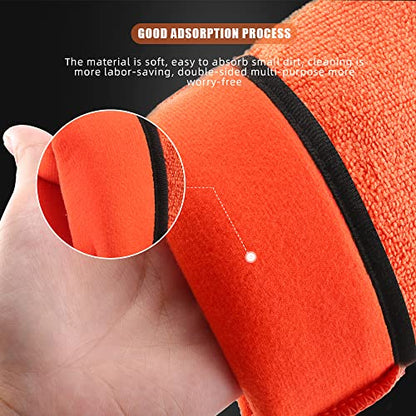 SPTA Clay Mitt, Medium Grade Clay Bar Infused Mitt, Synthetic Clay Glove, Car Detailing Glove Quickly Removes Debris,Embedded Contaminants,Tree Sap & Brake Dust from Your Paint,Glass,Wheels, & More - color: Clay Mitt