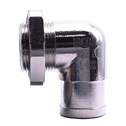 EZ-211(27mm-2.0) EZ Oil Drain Valve with removable L-Shape Hose End(L-002) Combo