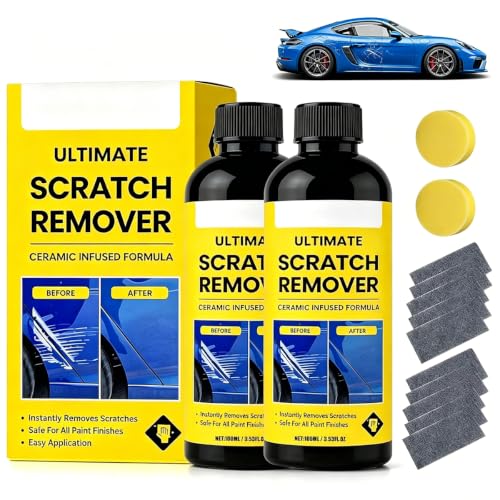 2PCS Ultimate Scratch Remover, 3.53 Fl Oz, Plastic Polish Scratchs Removers, Car Scratchs Repair Paste Deep Scratch