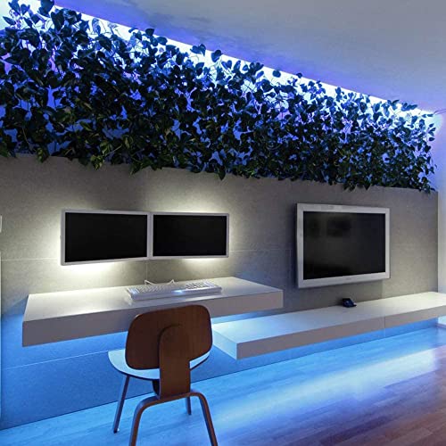 44 Key RGB LED Strip Lights IR Remote Controller with Wireless Rectifier Control Box and DC 12V 3A Power Supply Plug Adapter for 2835 3528 5050 LED Strip Lights Flexible Tape Lighting